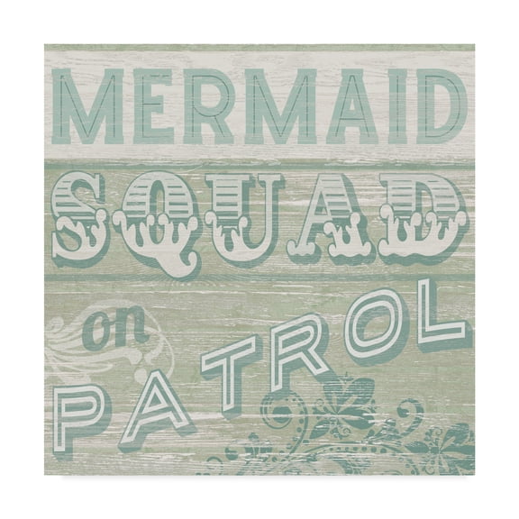 Trademark Fine Art 'A Little Beachy IV' Canvas Art by June Erica Vess