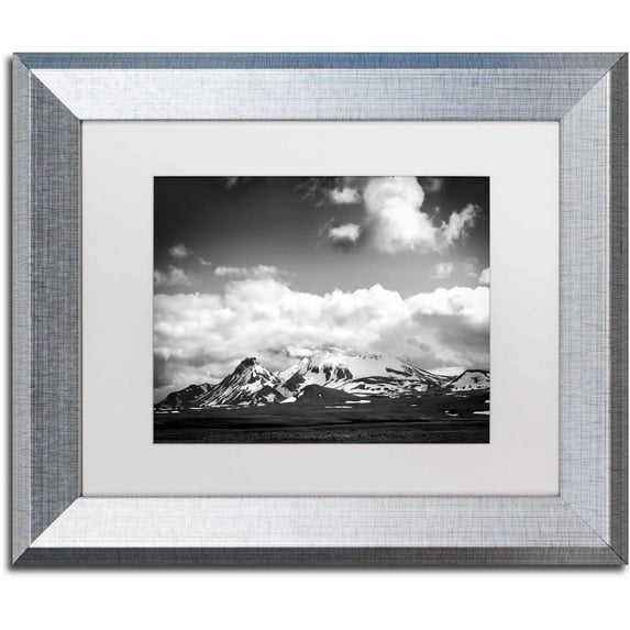 Trademark Fine Art 'A Minute of Your Time' Canvas Art by Philippe Sainte-Laudy, White Matte, Silver Frame