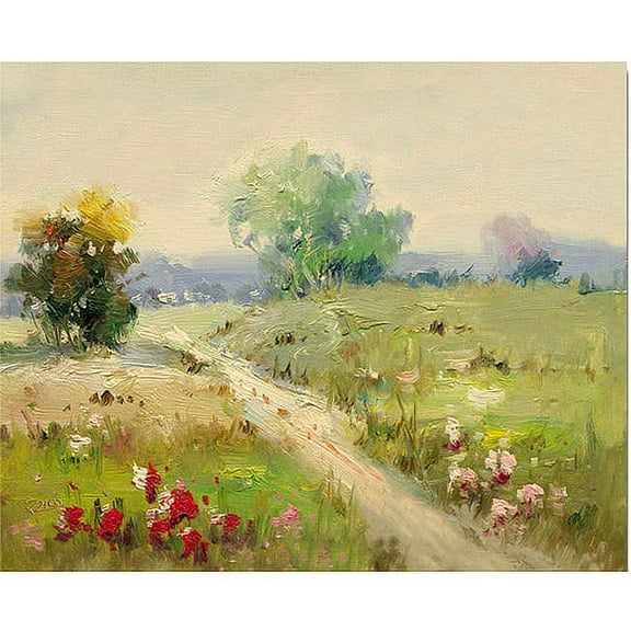 Trademark Fine Art "A New Day" Canvas Wall Art by Rio