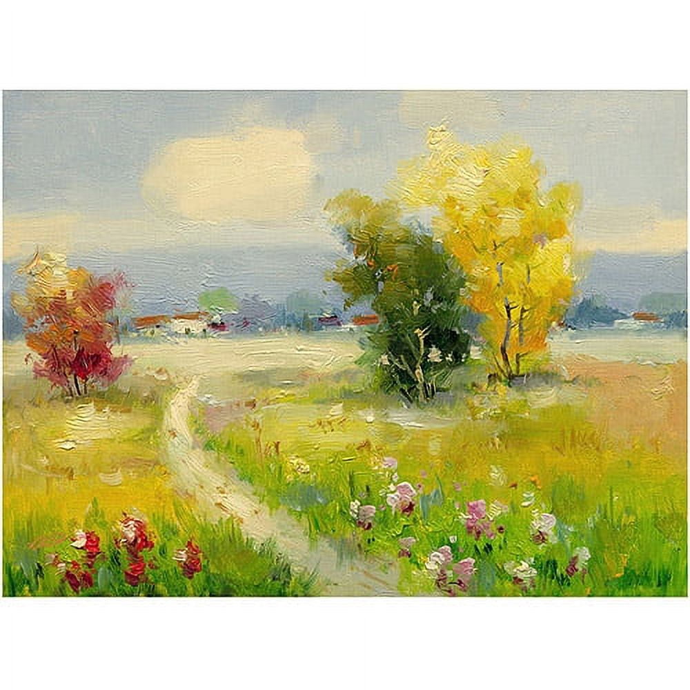 Trademark Fine Art "A New Day II" Canvas Wall Art by Rio