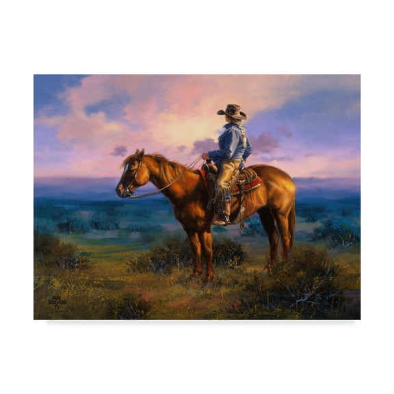Trademark Fine Art 'A Place in the Sun Horse' Canvas Art by Jack Sorenson