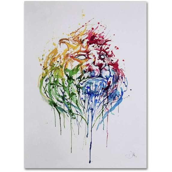 Trademark Fine Art 'A Portrait of Hong Kong' Canvas Art by Marc Allante