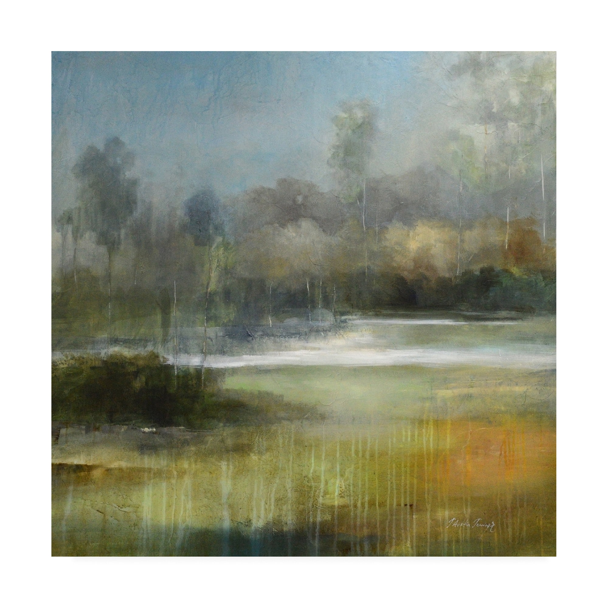 Trademark Fine Art 'A Quiet Place' Canvas Art by J Austin Jenning