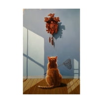 Trademark Fine Art 'A Timely Lunch' Canvas Art by Lucia Hefferna