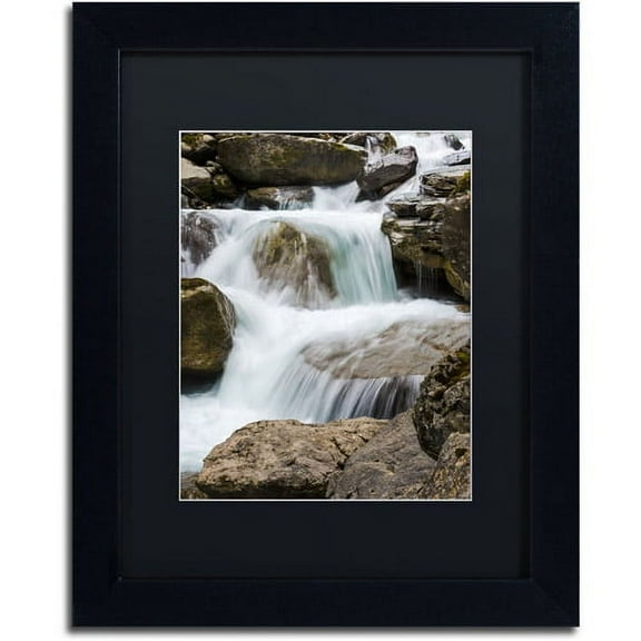 Trademark Fine Art "A Very Long Story" Canvas Art by Philippe Sainte-Laudy, Black Matte, Black Frame