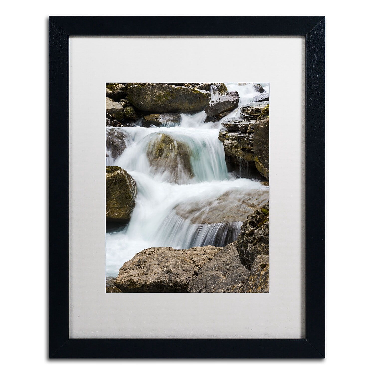 Trademark Fine Art "A Very Long Story" Canvas Art by Philippe Sainte-Laudy, White Matte, Black Frame
