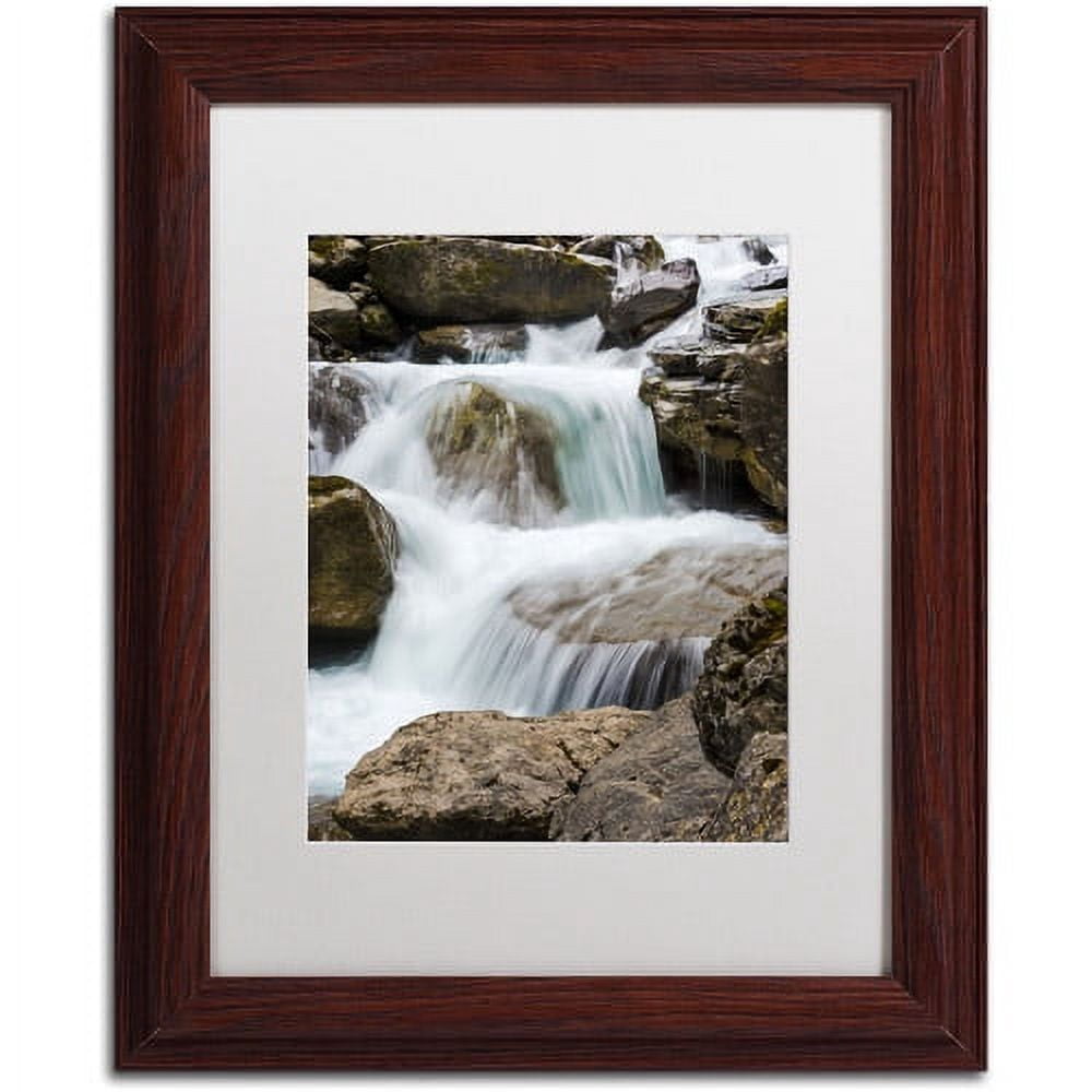 Trademark Fine Art "A Very Long Story" Canvas Art by Philippe Sainte-Laudy, White Matte, Wood Frame