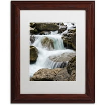 Trademark Fine Art "A Very Long Story" Canvas Art by Philippe Sainte-Laudy, White Matte, Wood Frame