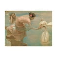 thumbnail image 1 of Trademark Fine Art 'A summer morning' Canvas Art by Rupert Bunny, 1 of 3