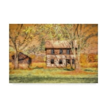 Trademark Fine Art 'Abandoned Farm in Autumn' Canvas Art by Lois Bryan