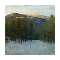 Trademark Fine Art Abbott Handerson Thayer  Thayer Mountains I Canvas Wall Art