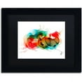 thumbnail image 1 of Trademark Fine Art "Abstract 01" Canvas Art by Mako, Black Matte, Black Frame, 1 of 4