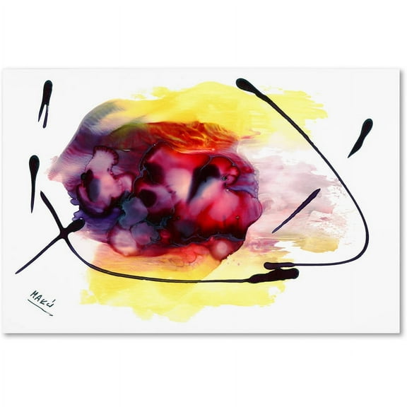 Trademark Fine Art "Abstract 06" Canvas Art by Mako