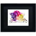 thumbnail image 1 of Trademark Fine Art "Abstract 08" Canvas Art by Mako, Black Matte, Black Frame, 1 of 4