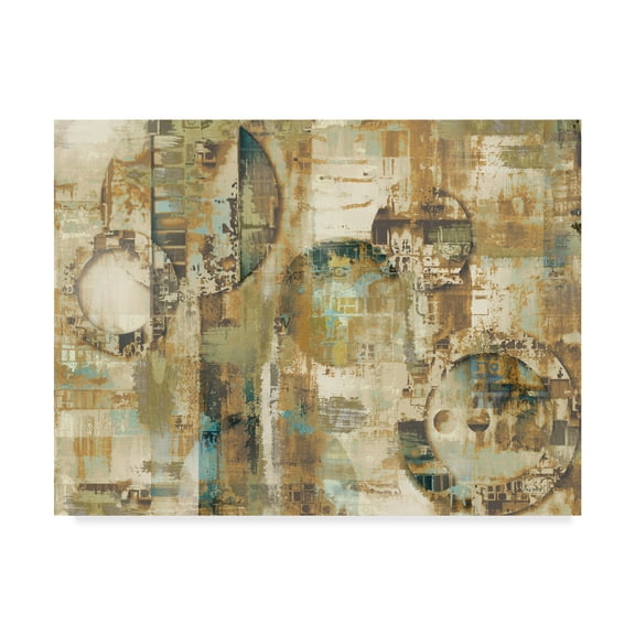 Trademark Fine Art 'Abstract Beige' Canvas Art by Marietta Cohen Art And Design
