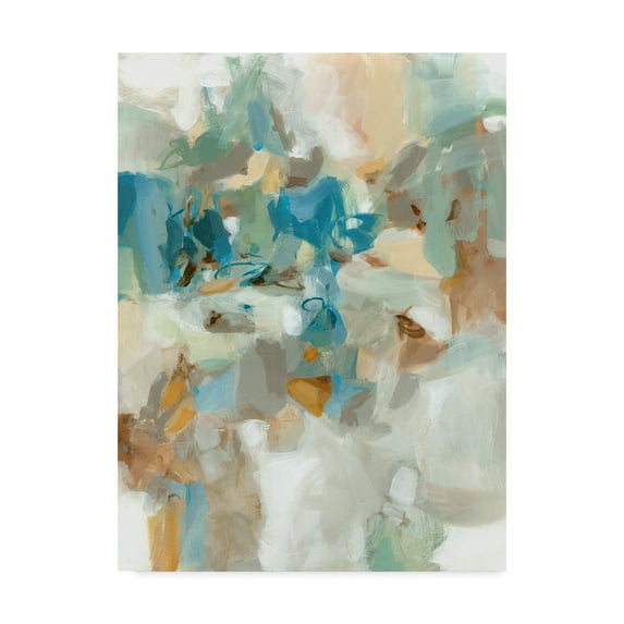 Trademark Fine Art Abstract Canvas Art ' Interior Garden ' by Christina Long