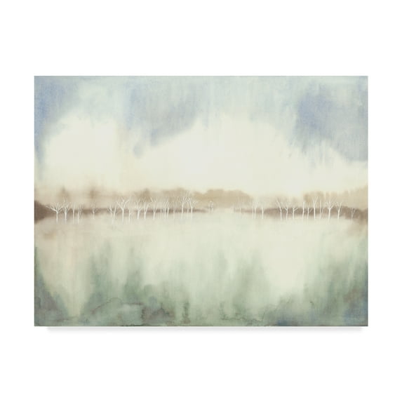 Trademark Fine Art Abstract Canvas Art ' Mid Morning Mist I ' by Grace Popp