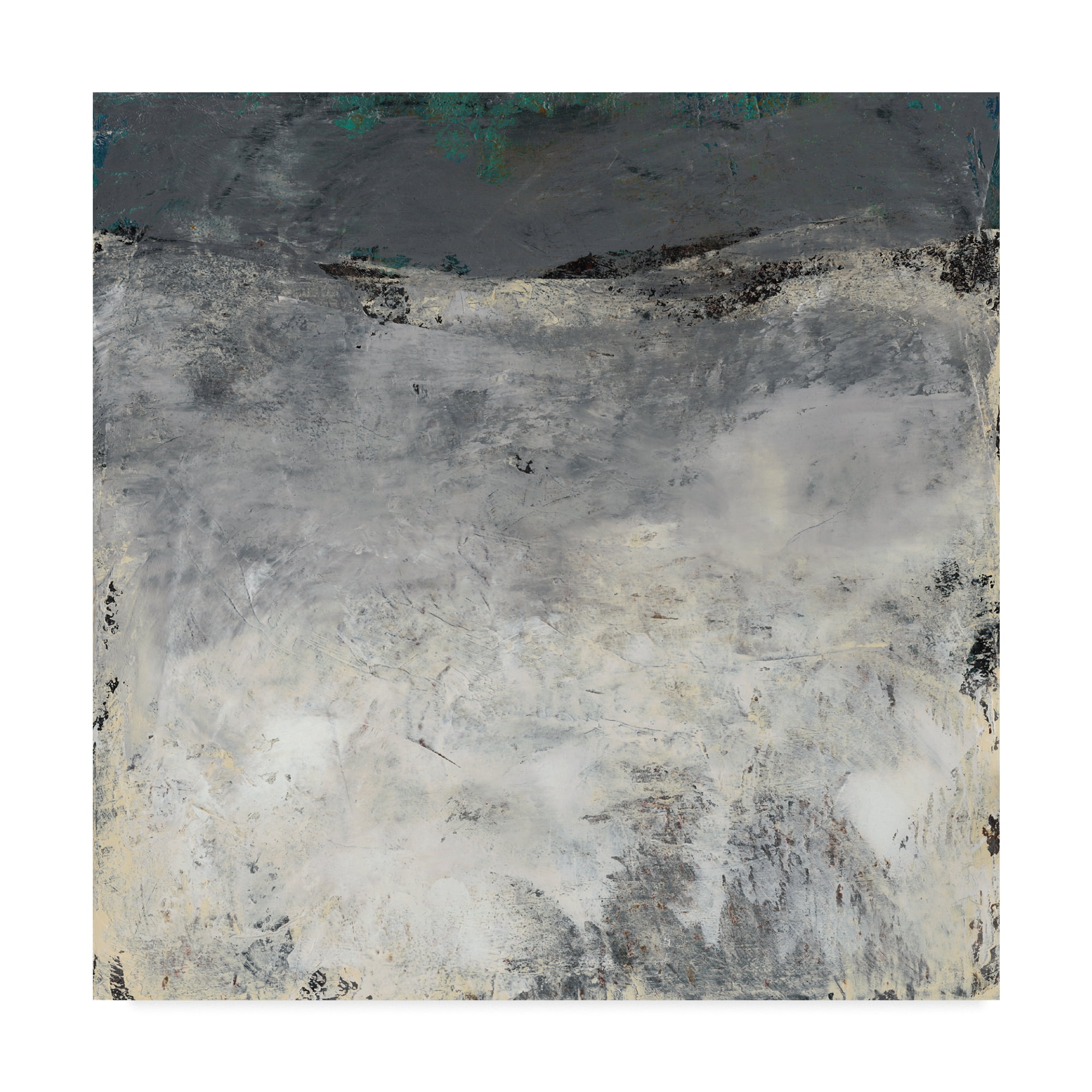 Trademark Fine Art Abstract Canvas Art ' Pensive Neutrals Ii ' by Karen Suderman