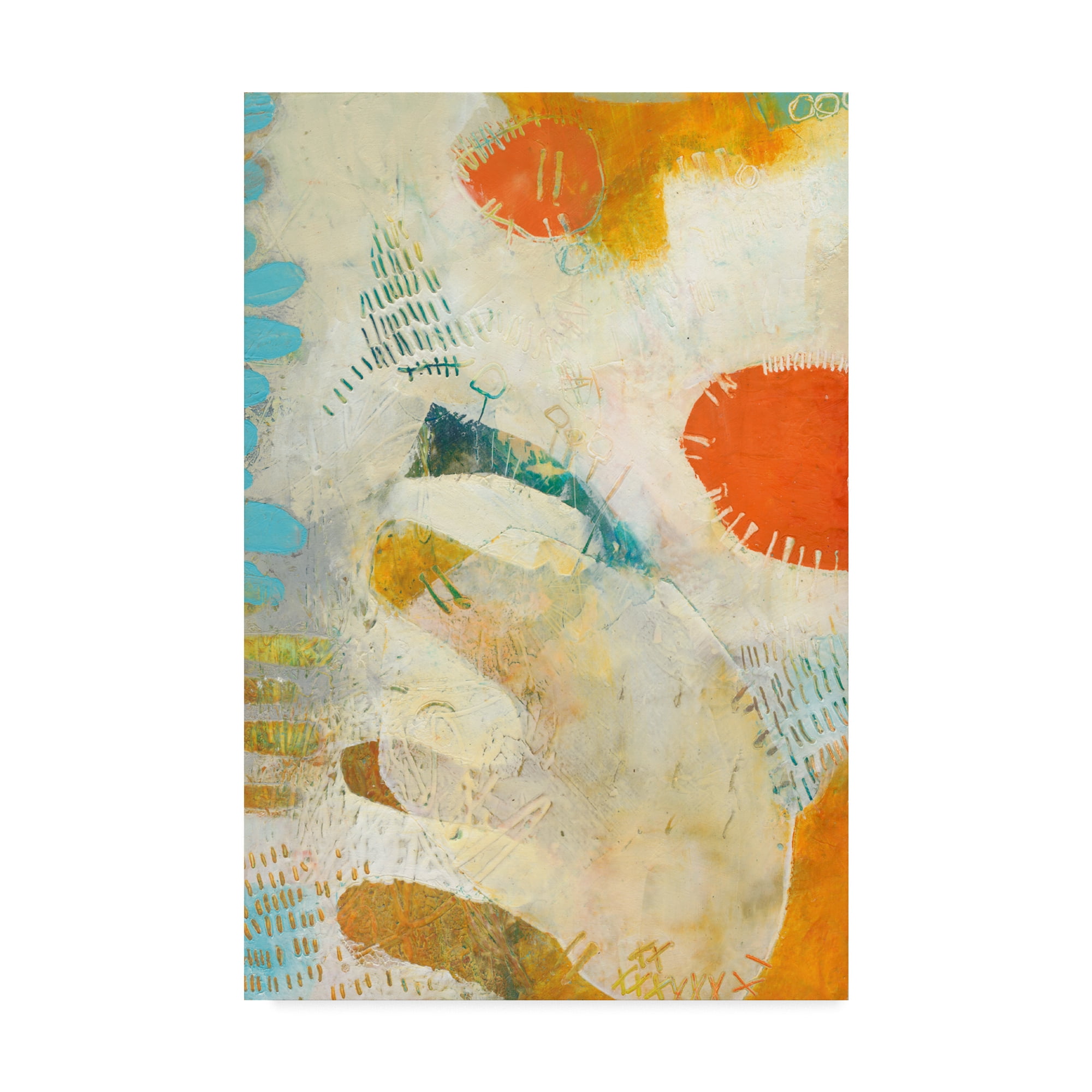 Trademark Fine Art Abstract Canvas Art ' Phenix Iii ' by Sue Jachimiec