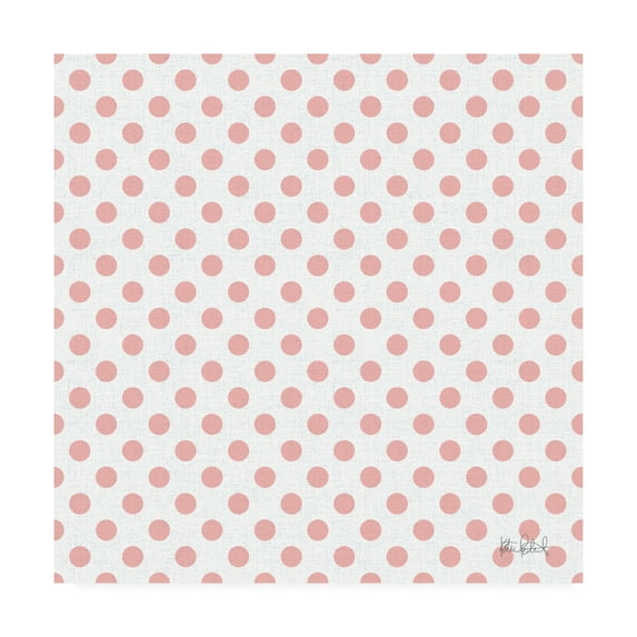 Trademark Fine Art Abstract Canvas Art ' Studio Botanicals Pattern IVA ' by Katie Pertiet