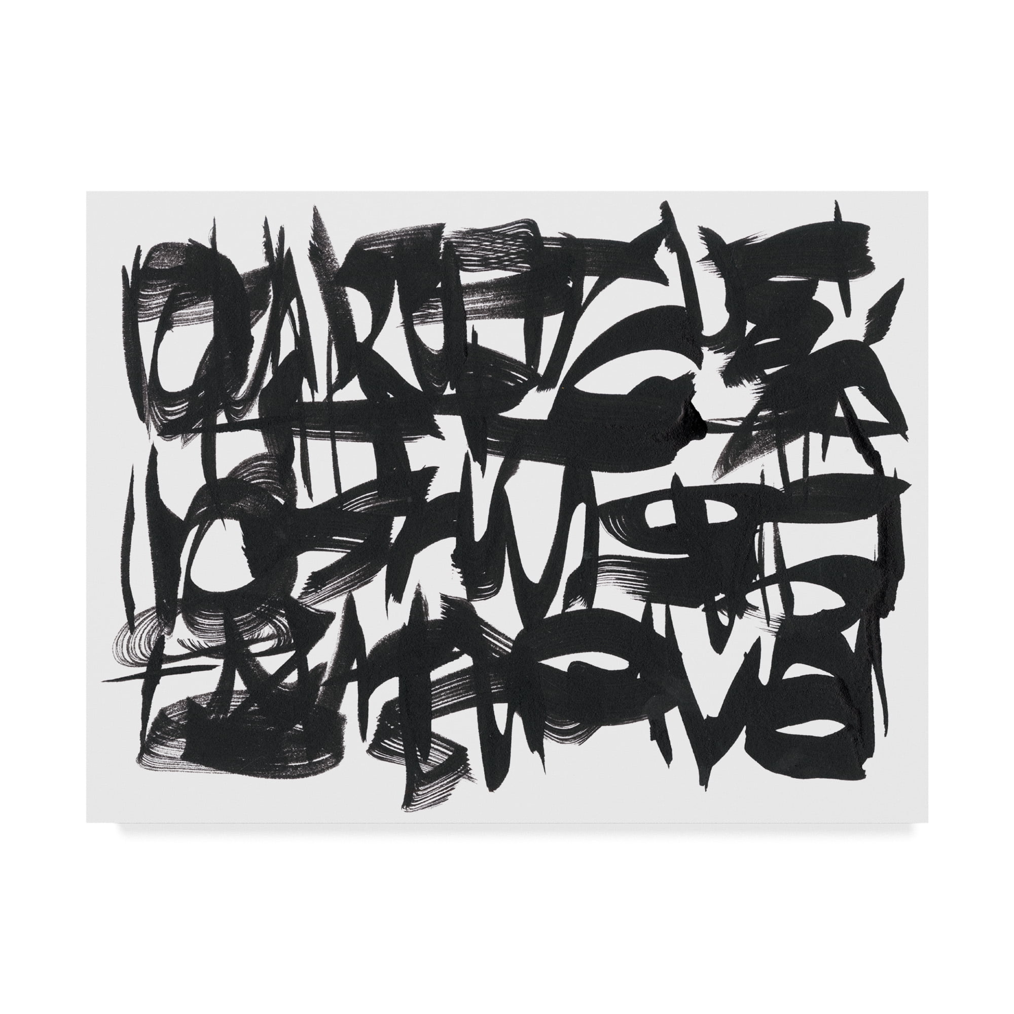 Trademark Fine Art Abstract Canvas Art ' The Collective Unconscioness Ii ' by Ren'e W. Stramel