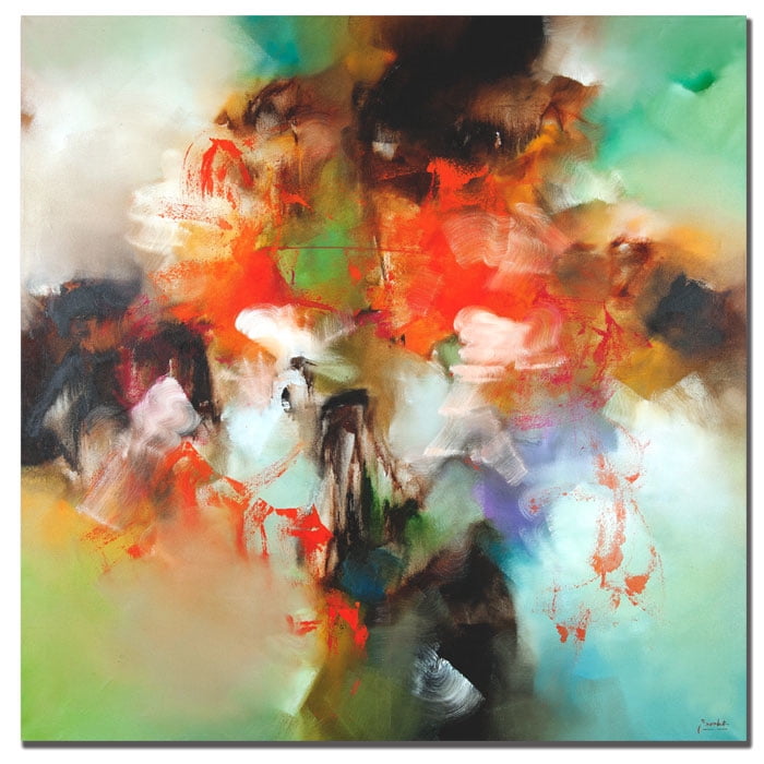Trademark Fine Art "Abstract II" Canvas Art by Zavaleta