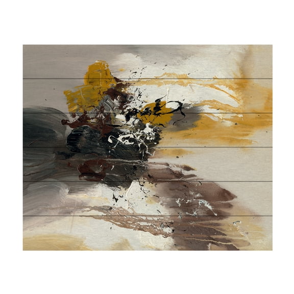 Trademark Fine Art 'Abstract II' Wooden Wall Art Art by Rio