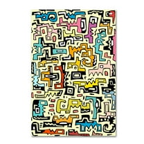 Trademark Fine Art 'Abstract III' Canvas Art by Miguel Balbas