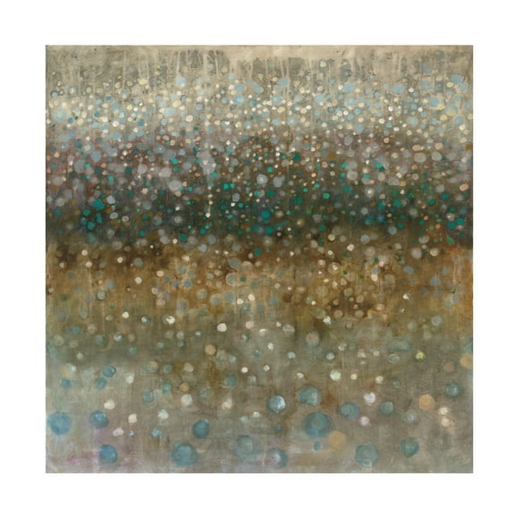 Trademark Fine Art 'Abstract Rain' Canvas Art by Danhui Nai
