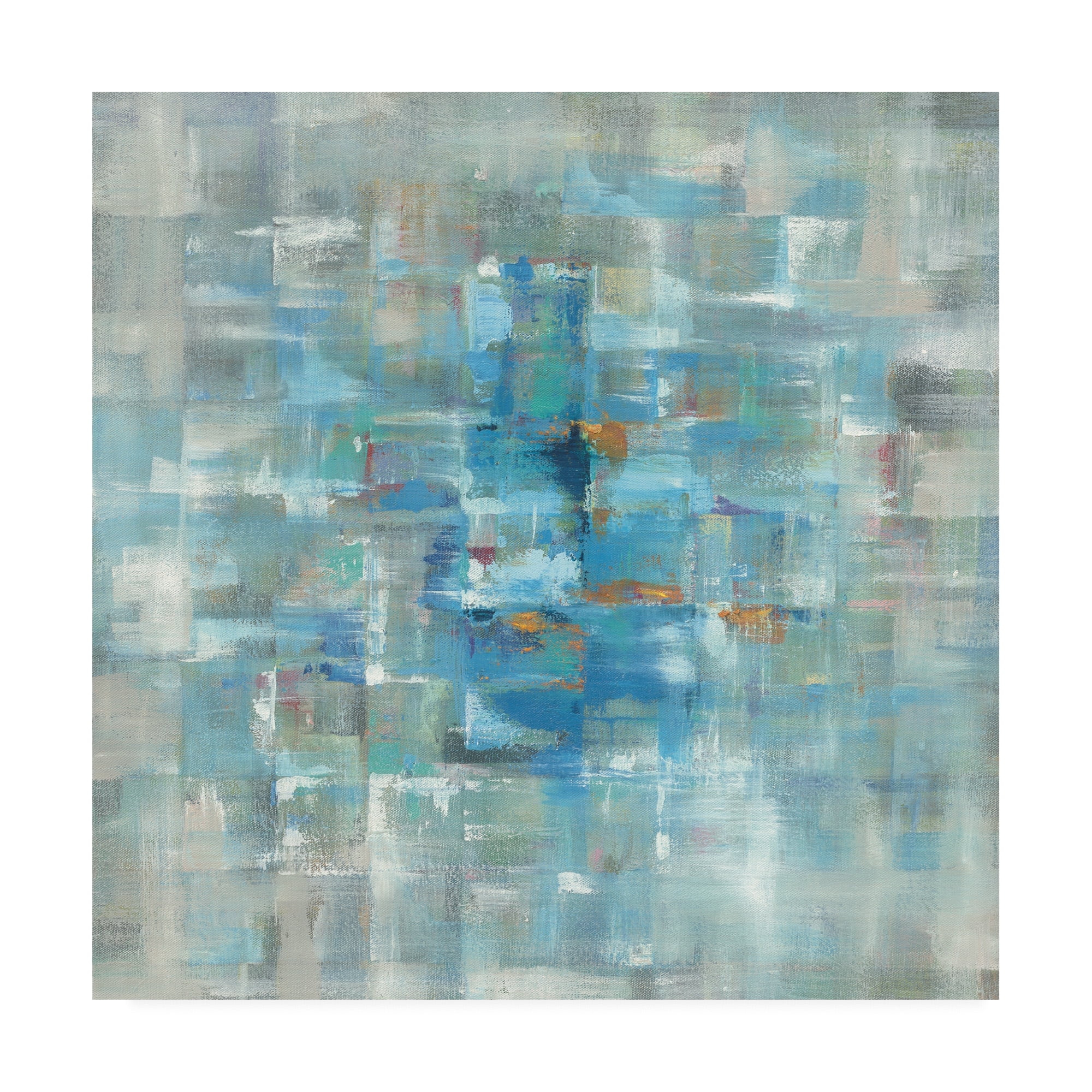 Trademark Fine Art 'Abstract Squares' Canvas Art by Danhui Nai