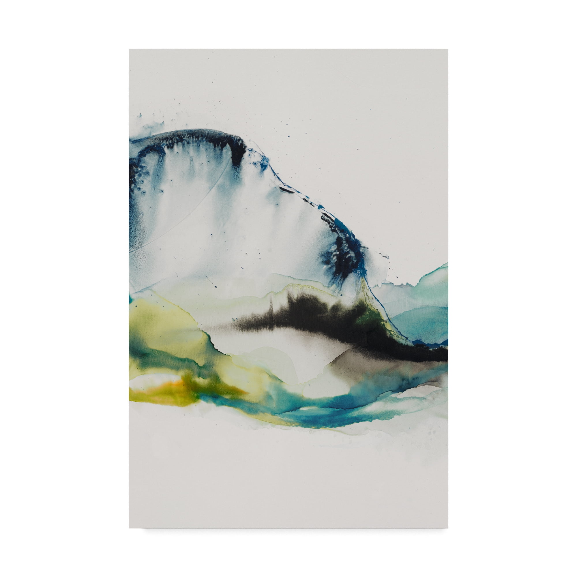 Trademark Fine Art 'Abstract Terrain III' Canvas Art by Sisa Jasper