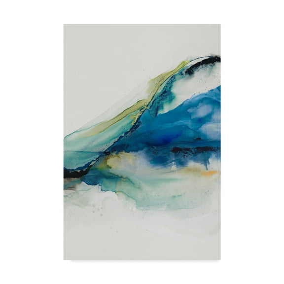 Trademark Fine Art 'Abstract Terrain IV' Canvas Art by Sisa Jasper