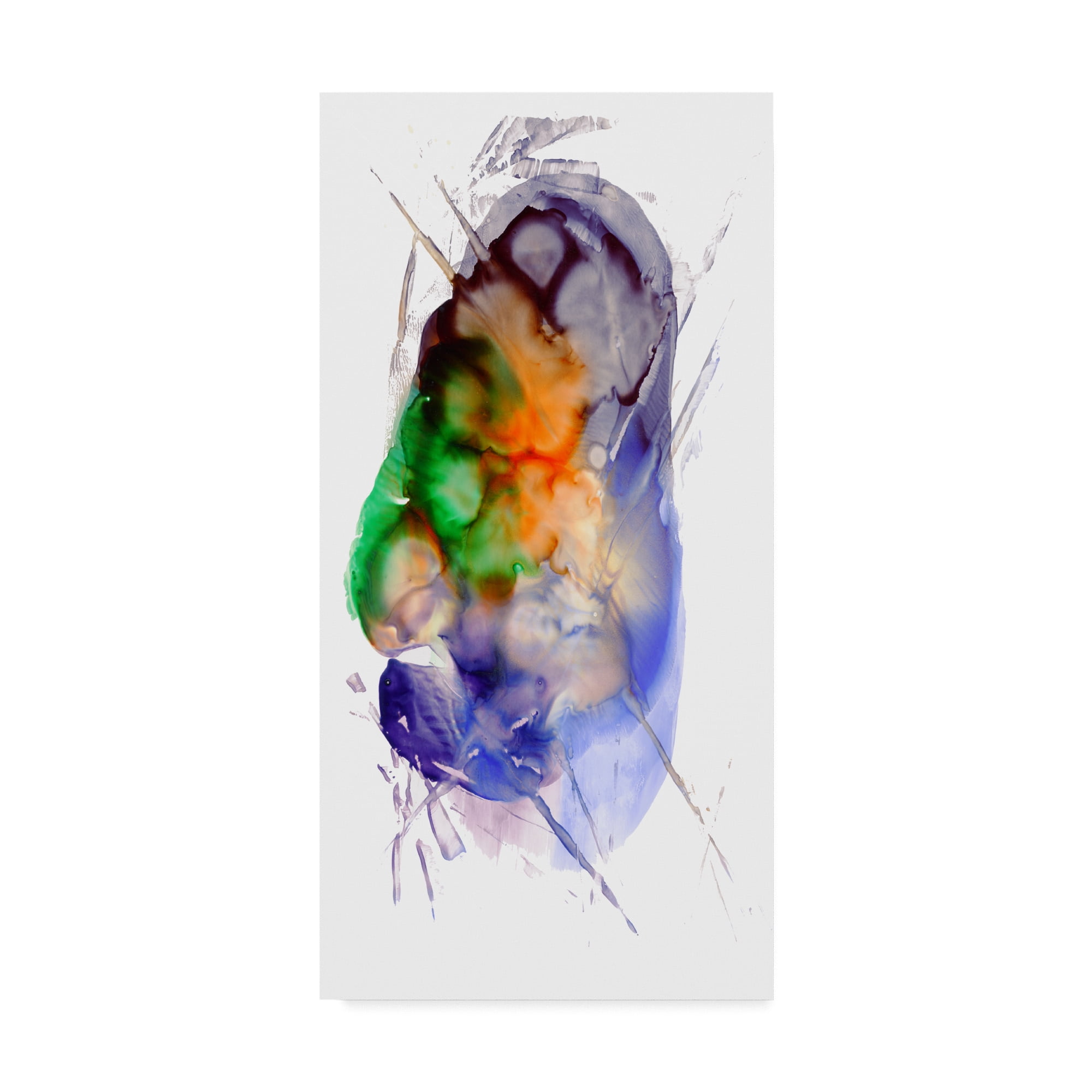 Trademark Fine Art 'Abstract number 08' Canvas Art by Masters Fine Art