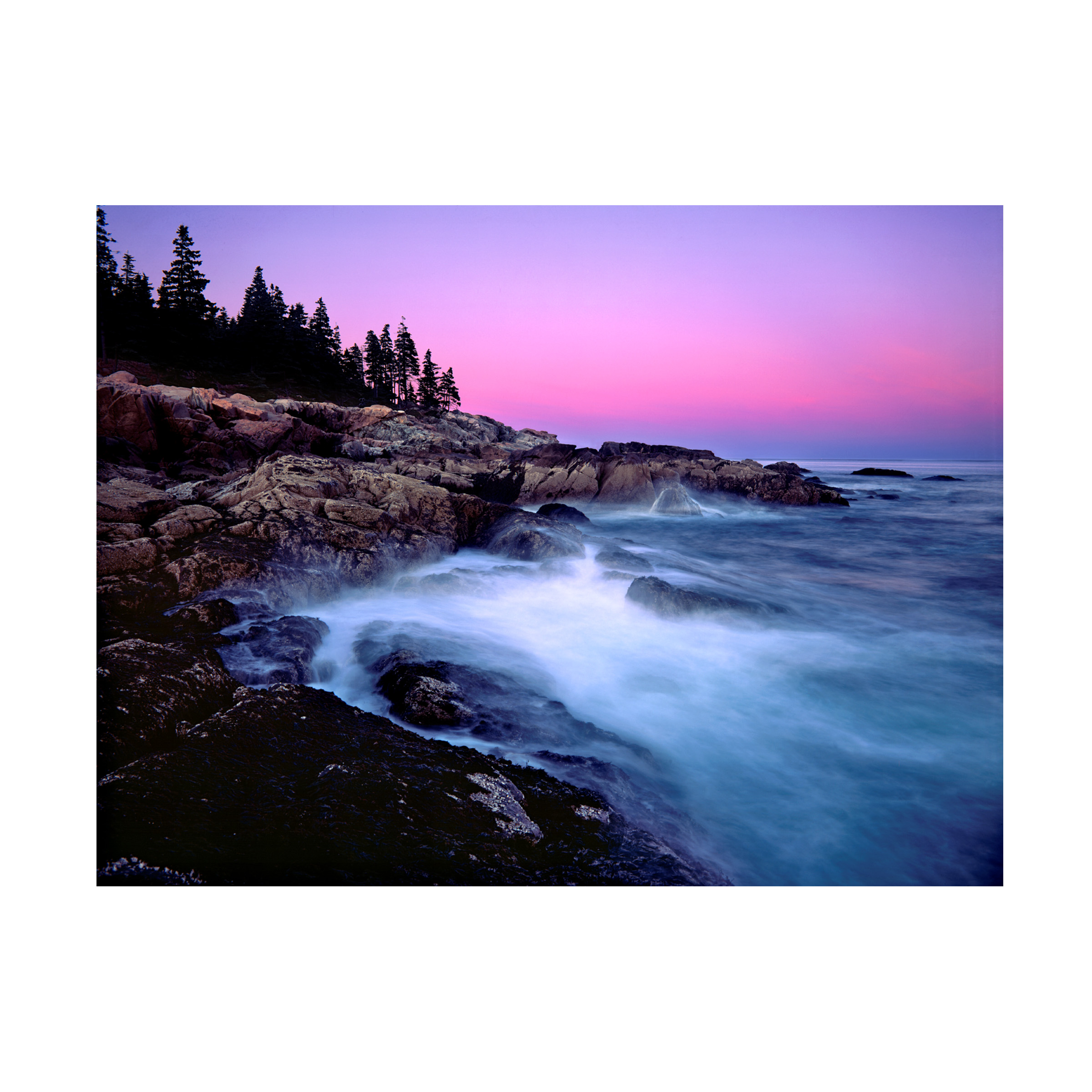 Trademark Fine Art 'Acadia Dusk' Canvas Art by Mike Jones Photo