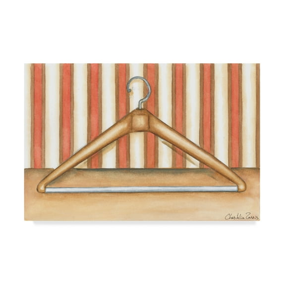 Trademark Fine Art 'Acme Ultra Clothes Hanger' Canvas Art by Chariklia Zarris