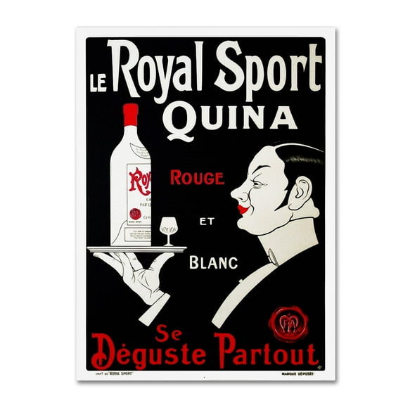 Trademark Fine Art 'Ad 14' Canvas Art by Vintage Lavoie