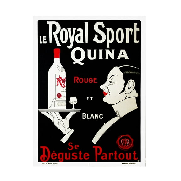 Trademark Fine Art 'Ad 14' Canvas Art by Vintage Lavoie