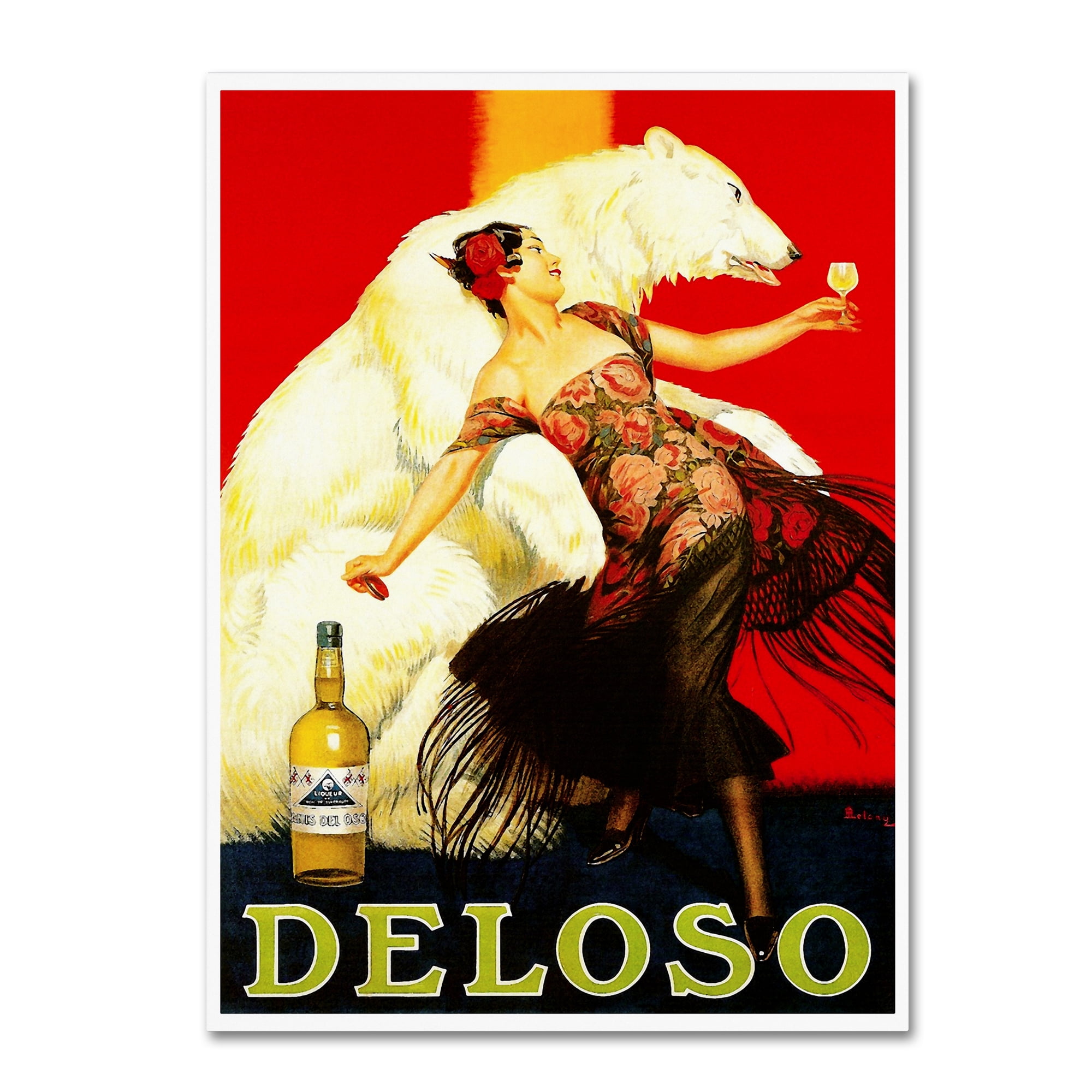 Trademark Fine Art 'Ad 17' Canvas Art by Vintage Lavoie