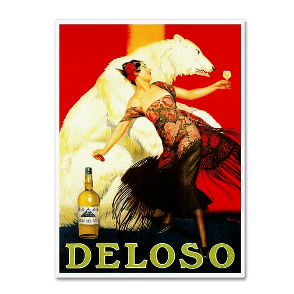 Trademark Fine Art 'Ad 17' Canvas Art by Vintage Lavoie