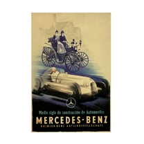 Trademark Fine Art 'Ad Wheels 15' Canvas Art by Vintage Lavoie