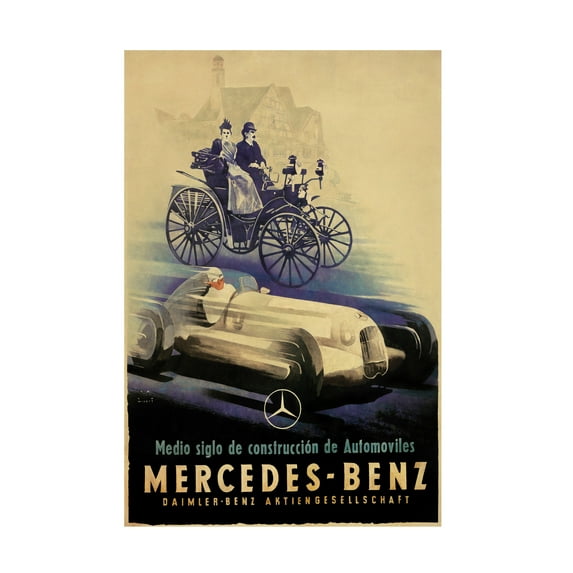 Trademark Fine Art 'Ad Wheels 15' Canvas Art by Vintage Lavoie