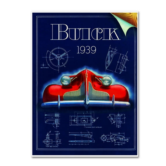 Trademark Fine Art 'Ad Wheels 5' Canvas Art by Vintage Lavoie