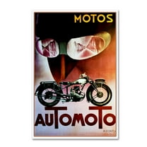 Trademark Fine Art 'Ad Wheels 7' Canvas Art by Vintage Lavoie