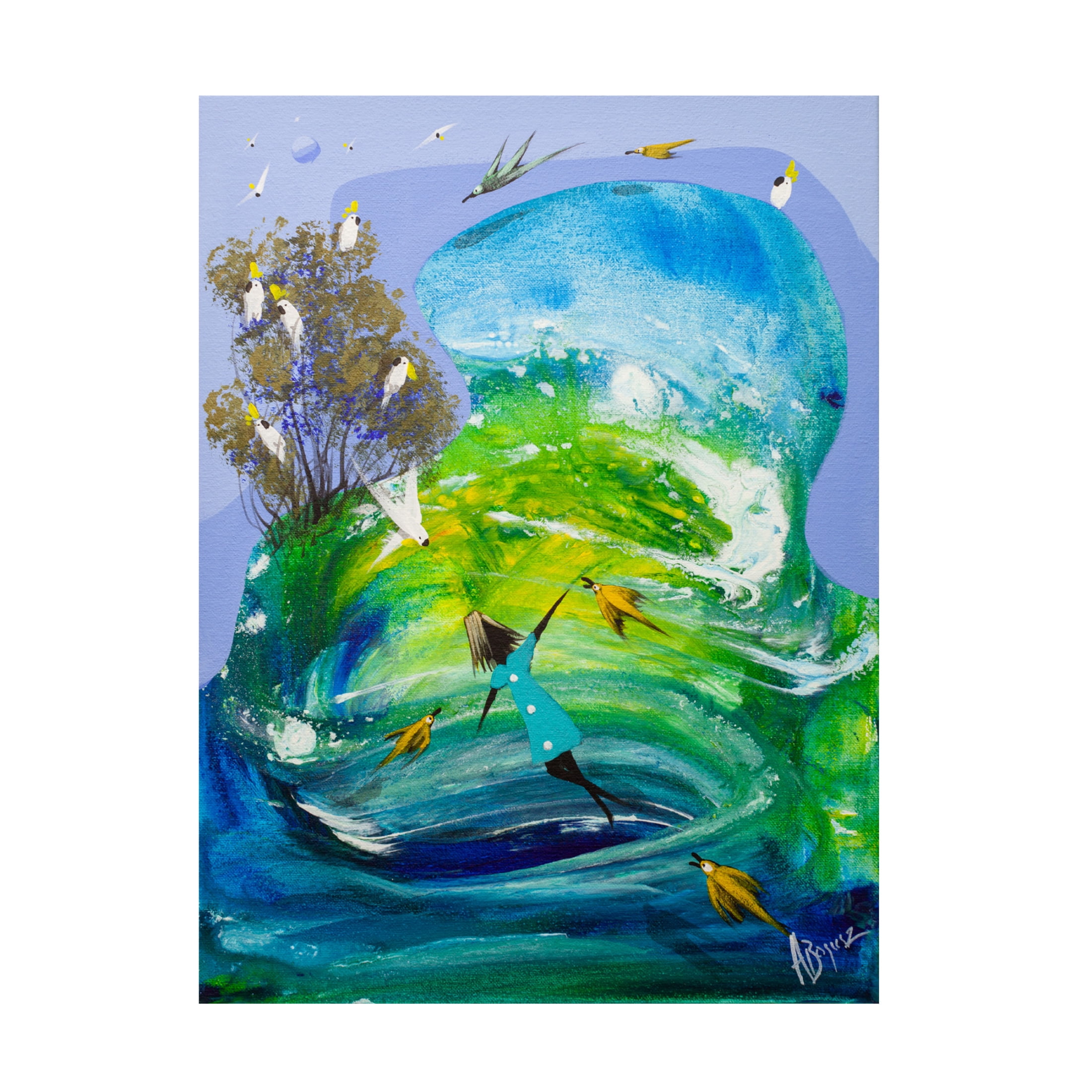 Trademark Fine Art Adam Bogusz  A new beginning Canvas Wall Art
