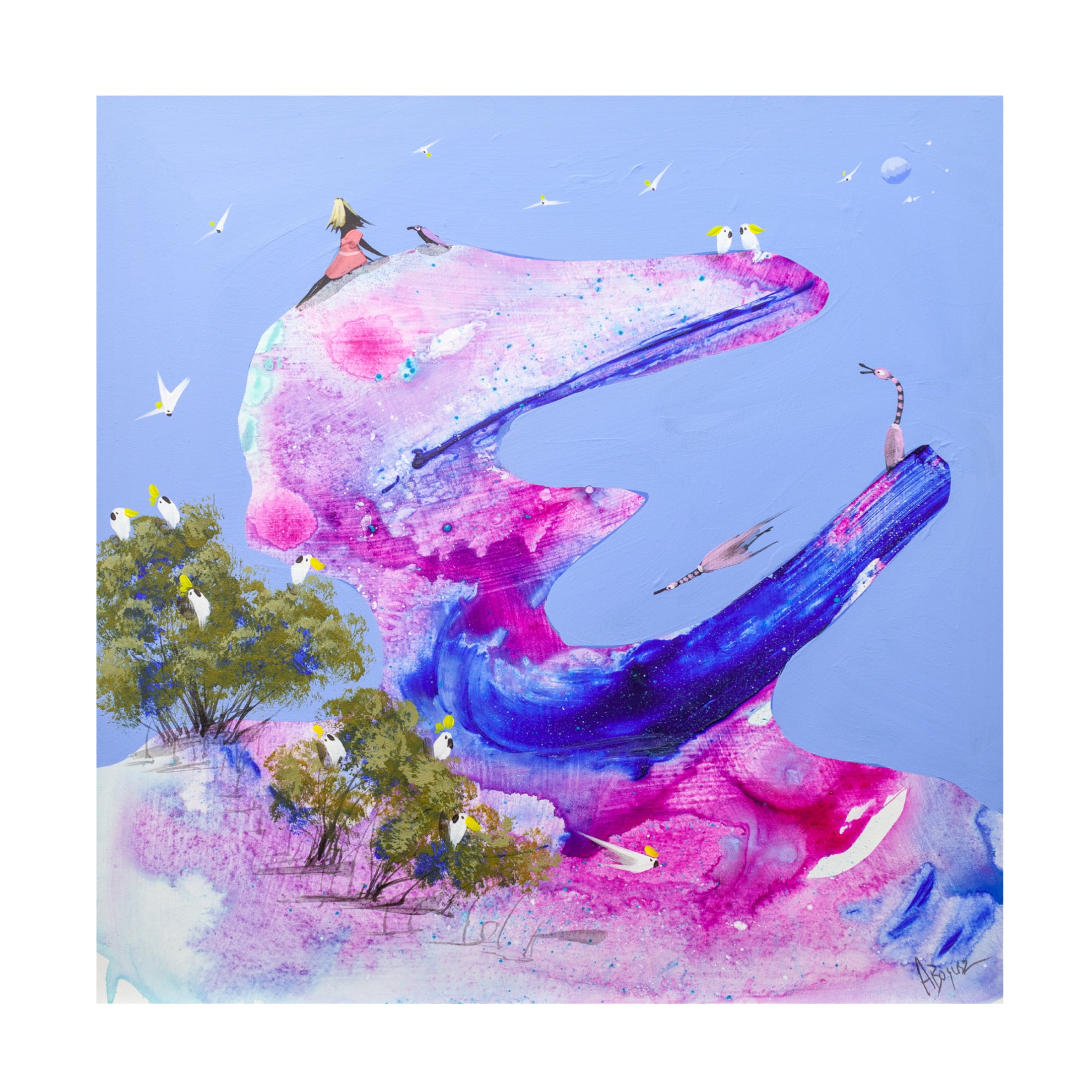 Trademark Fine Art Adam Bogusz  Reach for your dreams Canvas Wall Art