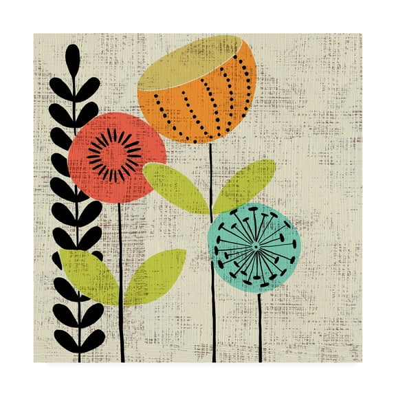 Trademark Fine Art 'Adas Garden II' Canvas Art by Chariklia Zarris