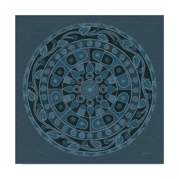 Trademark Fine Art 'Adire IV' Canvas Art by Kathrine Lovell
