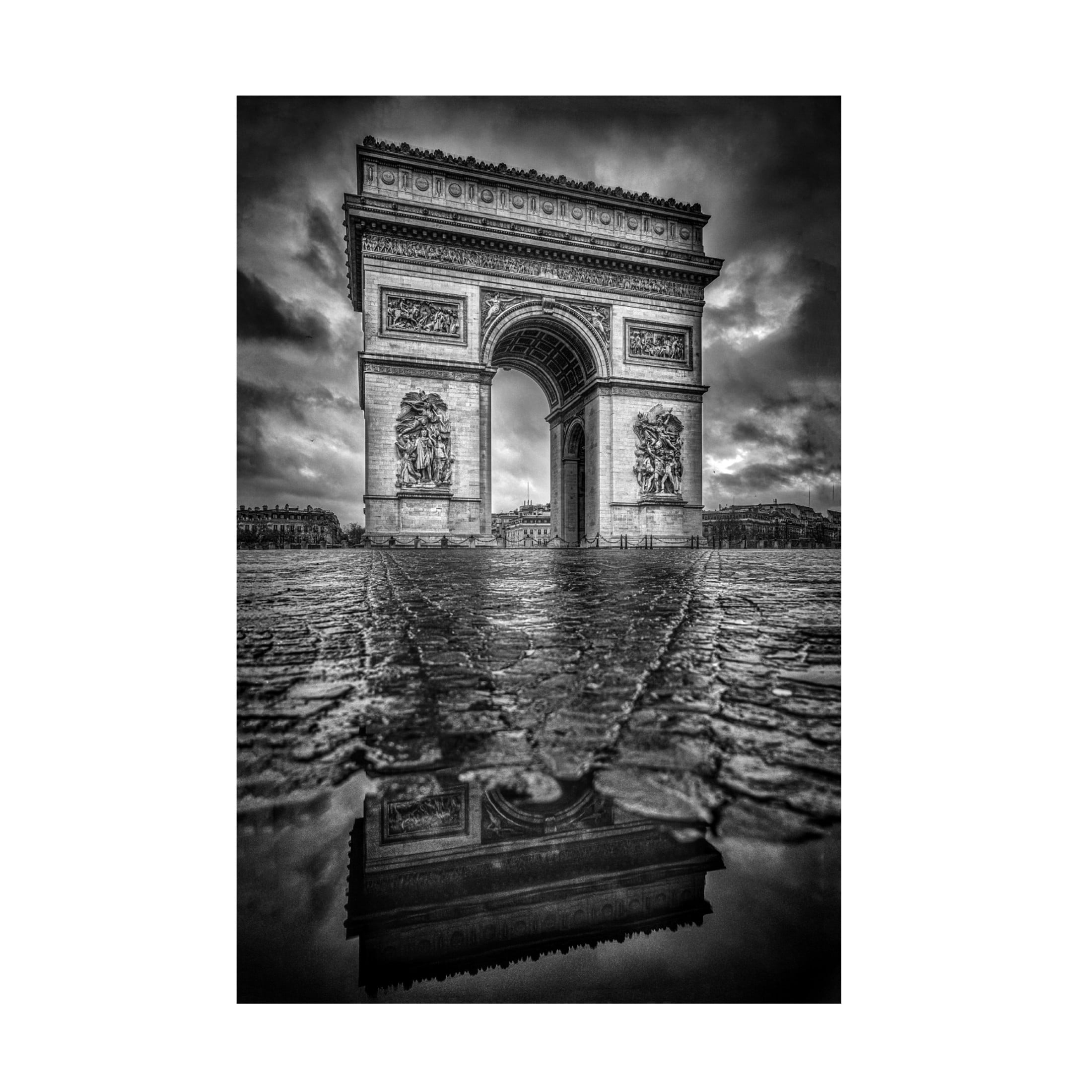 Trademark Fine Art Adrian Lazare Dark Morning Canvas Wall Art