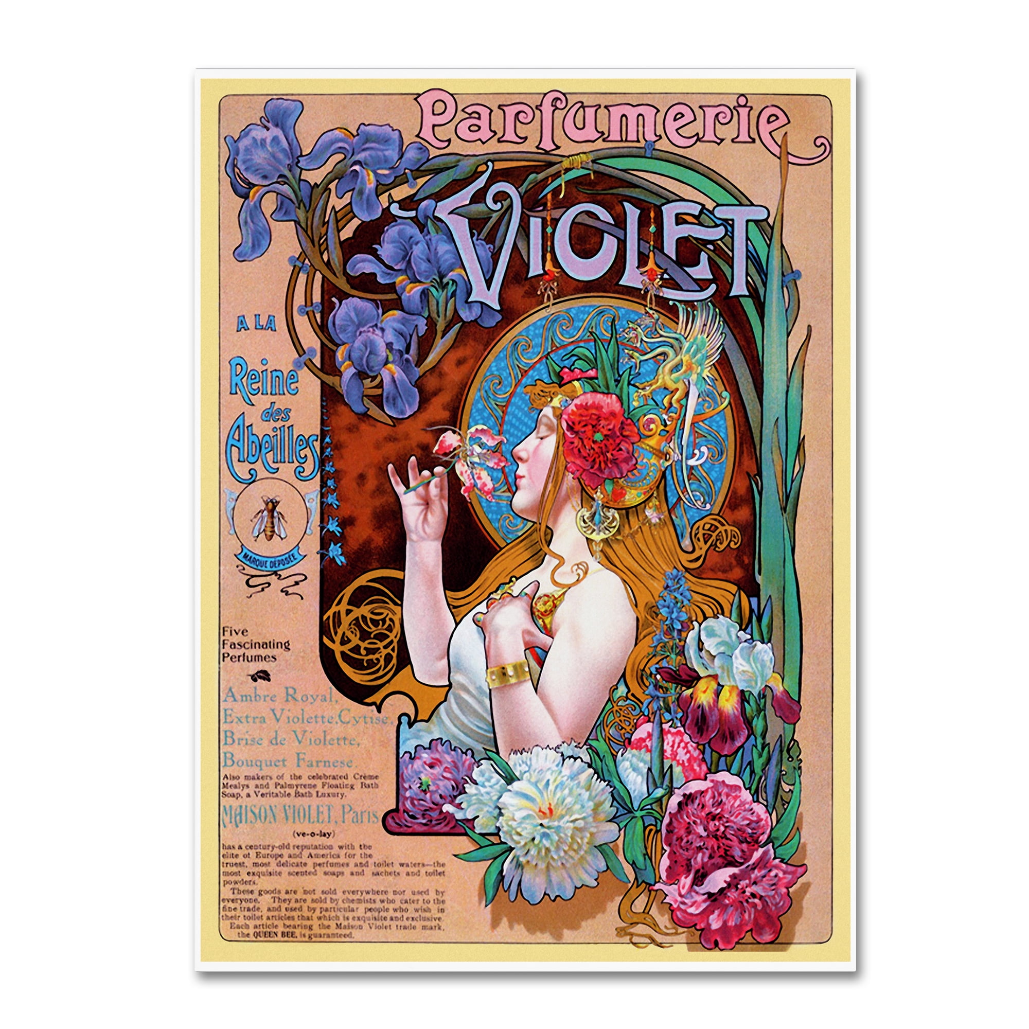Trademark Fine Art 'Ads-00248' Canvas Art by Vintage Lavoie