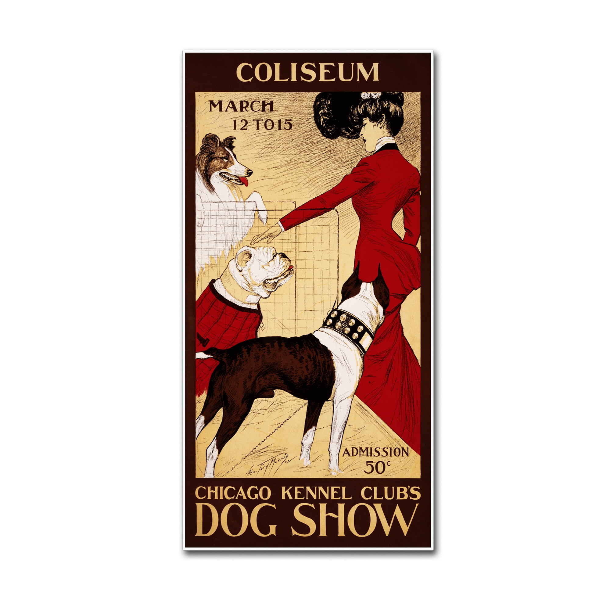 Trademark Fine Art 'Ads-0060' Canvas Art by Vintage Lavoie